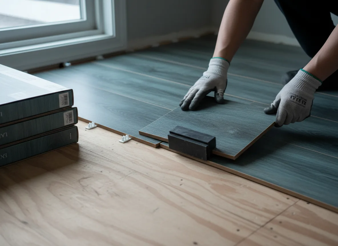 Luxury Vinyl Plank Installation company in Rowena, TX